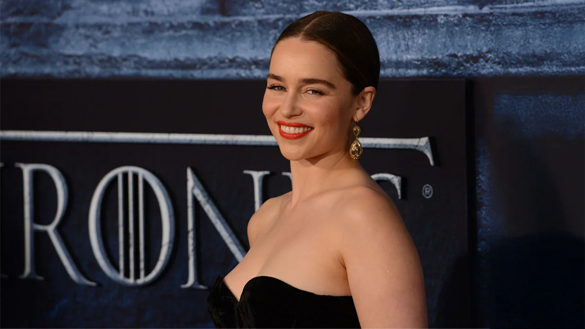 Actress Emilia Clarke arrives at the premiere of Season 6 of Game Of Thrones (Image: C Flanigan/Getty Images)