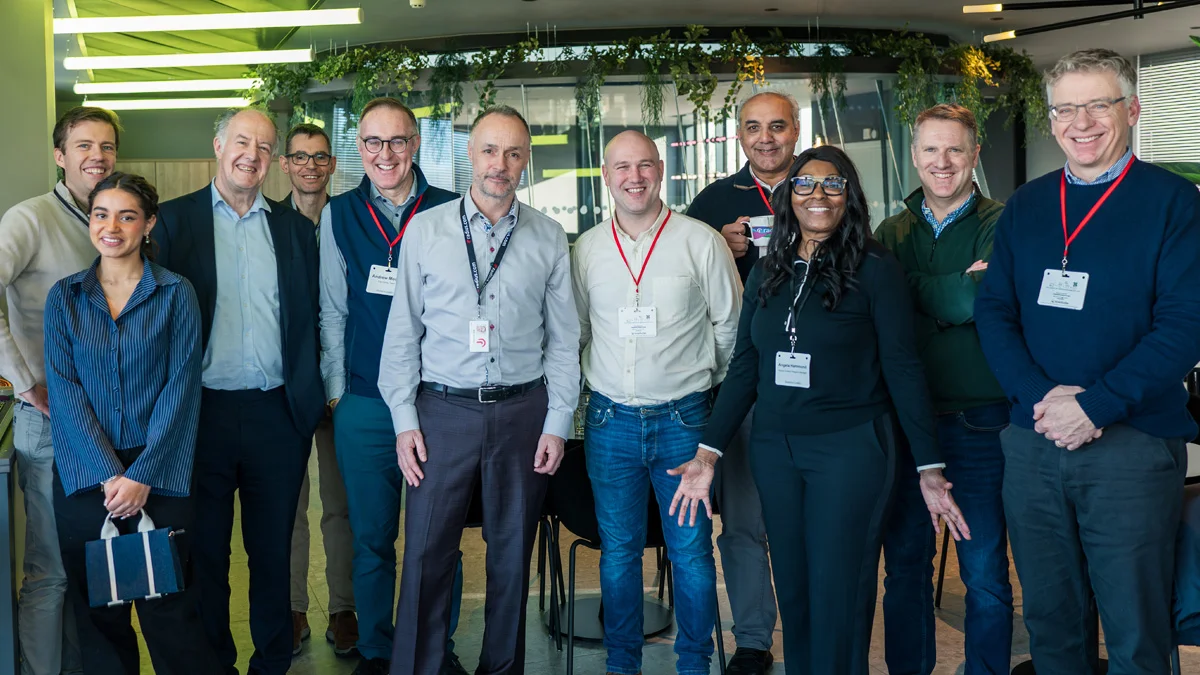 Business Leader members during a trip to Radius