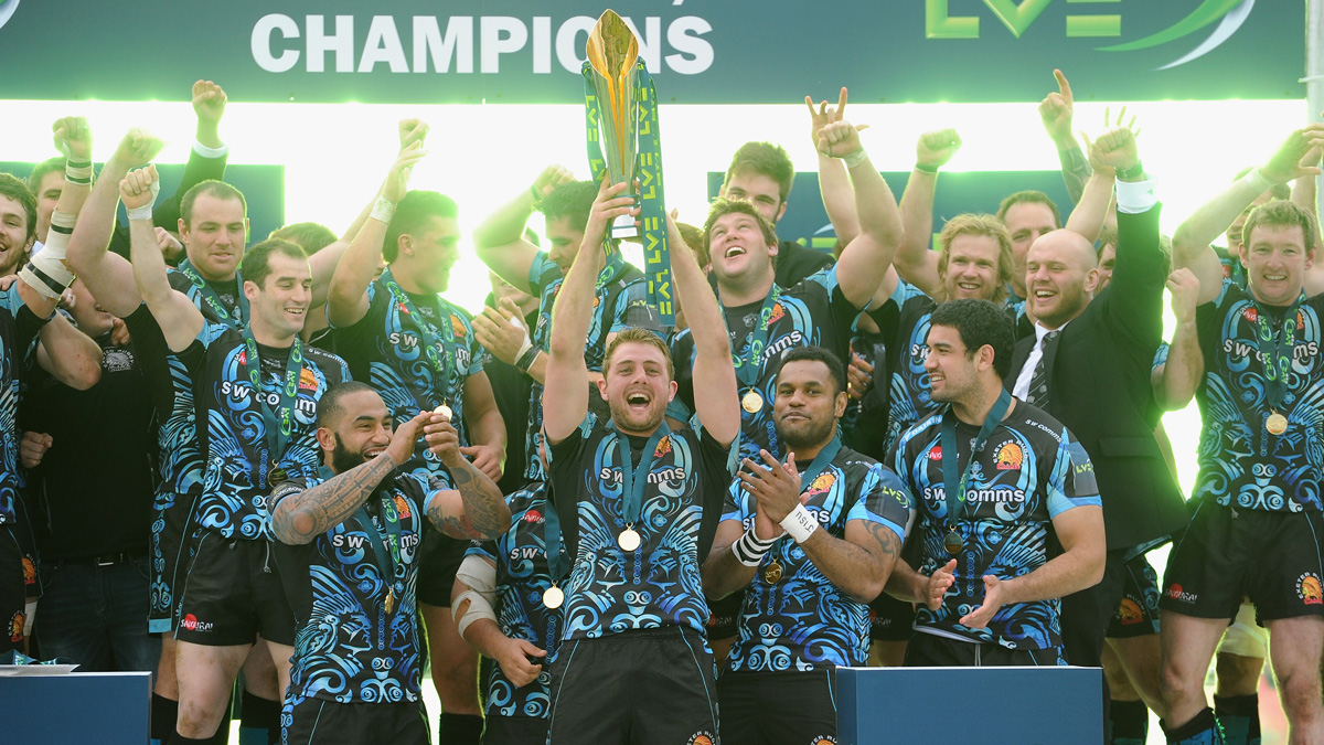 Exeter Chiefs winning the 2013-2014 LV Cup was the first signal that Baxter and his team were onto something great