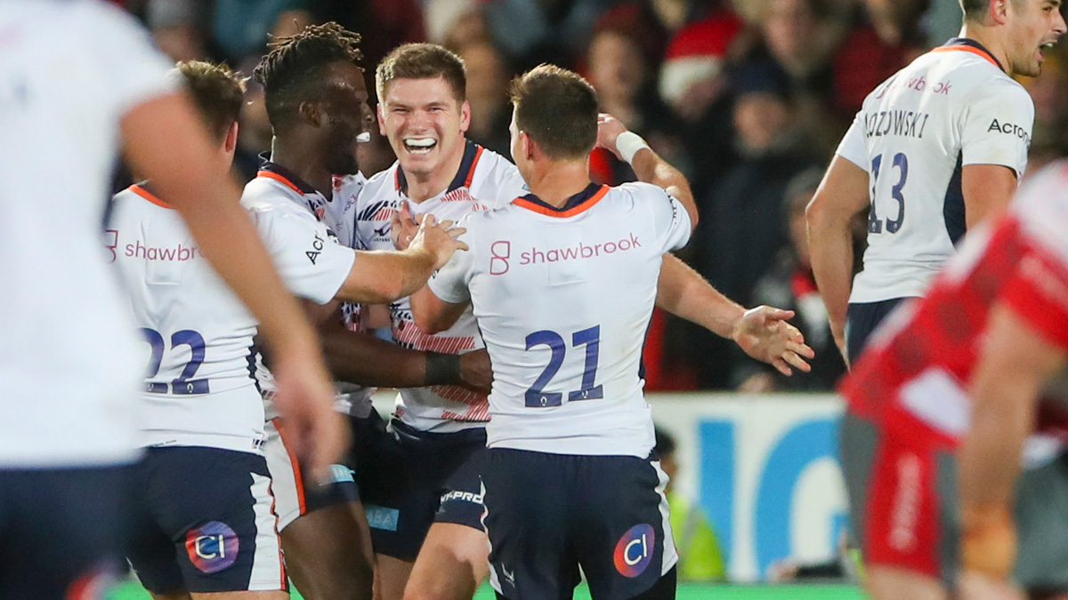 Saracens are sponsored by Shawbrook Bank