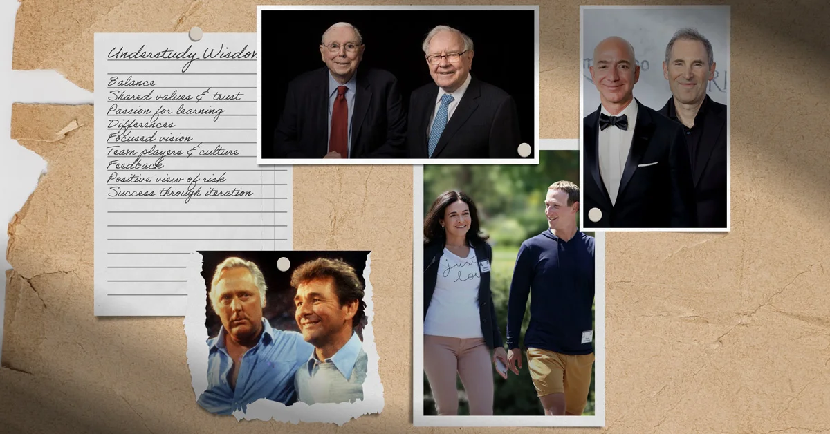 Understudy wisdom: Leadership lessons from renowned business duos