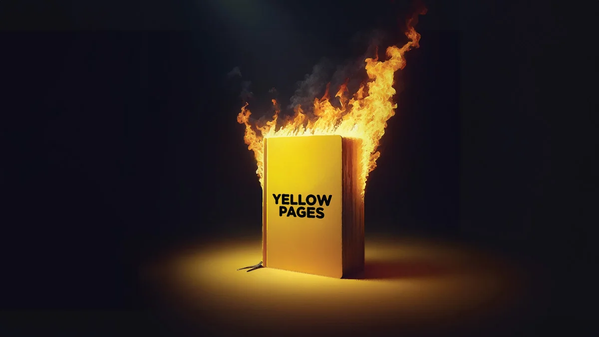 The rise and fall of the Yellow Pages